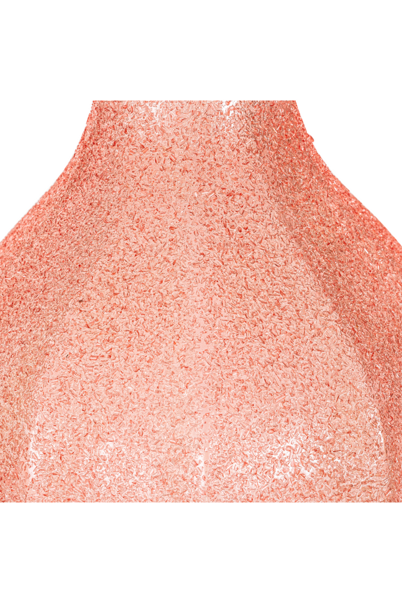 Vase bouteille en verre rose S | Richmond Ceylin | Meubleluxe.fr