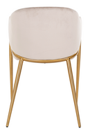 Chaise de salle à manger en velours | Richmond Gwen | Meubleluxe.fr