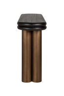 Console en métal laqué | Richmond Macaron | Meubleluxe.fr