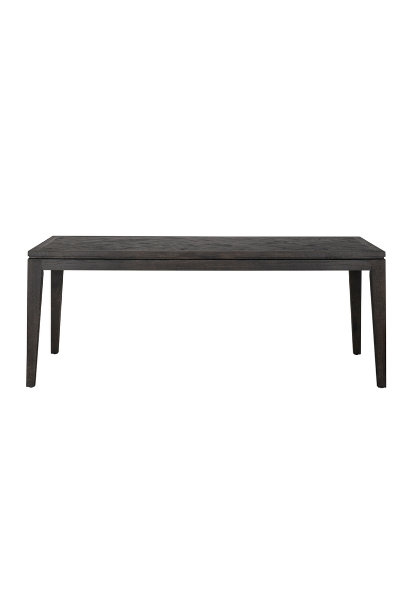 Table à manger rectangulaire en chêne 200cm | Richmond Blackbone | Meubleluxe.fr