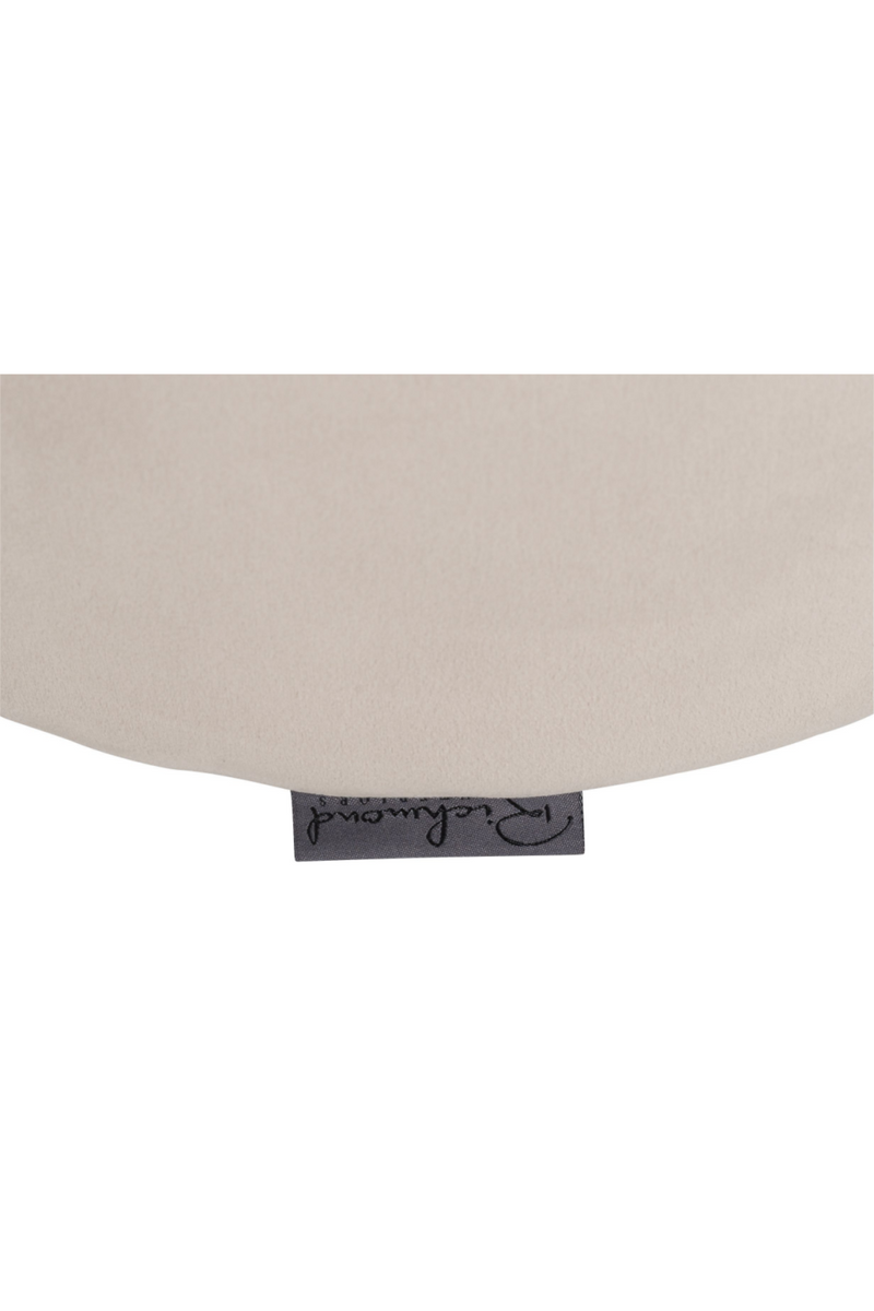 Pouf rond en velours | Richmond Fargo | Meubleluxe.fr