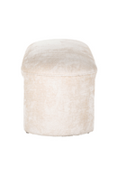 Banquette en tissu chenille crème | Richmond Fargo | Meubleluxe.fr