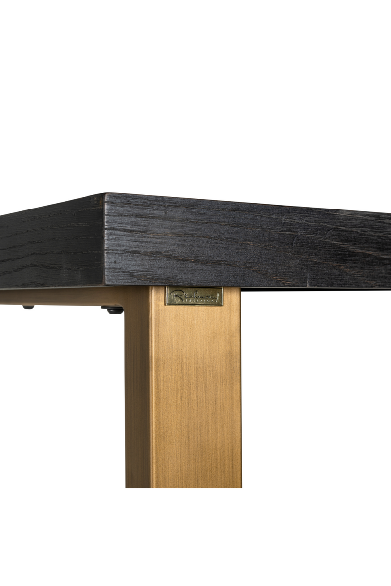 Table bar moderne en chêne noir | Richmond Blackbone | Meubleluxe.fr