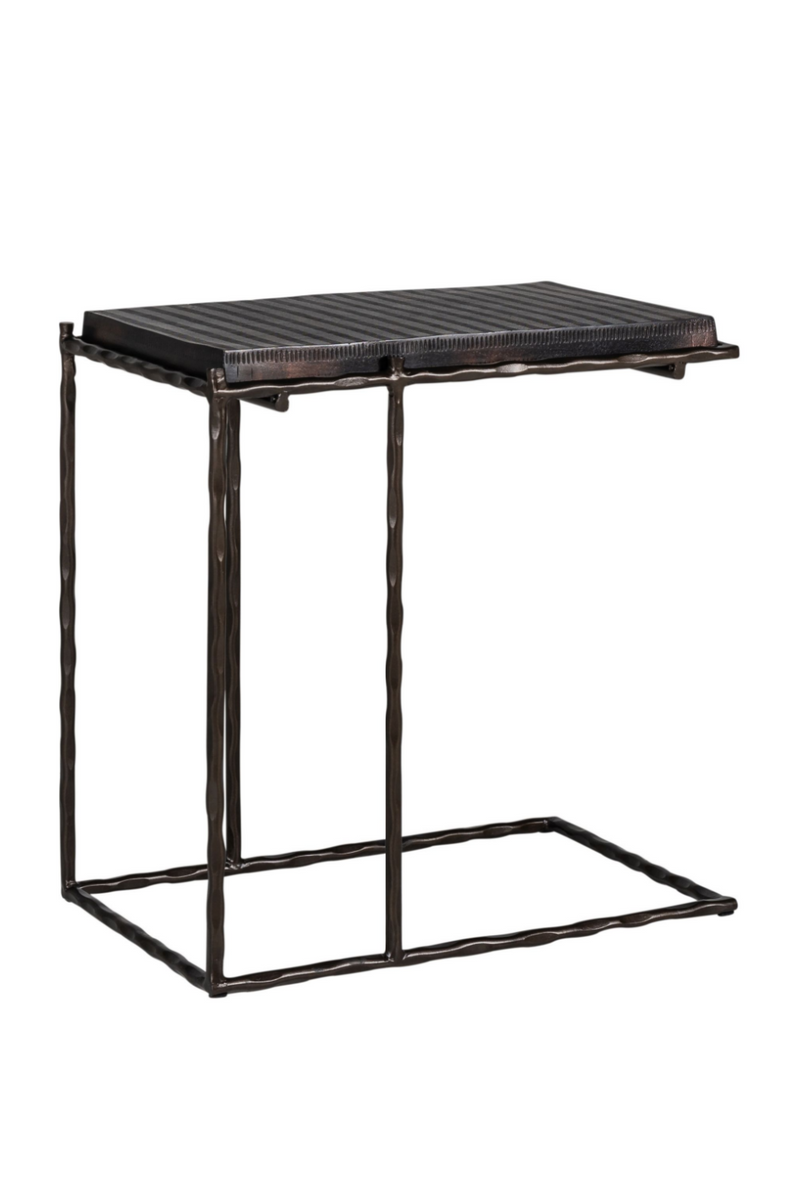 Black Aluminum Sofa Table | OROA Ventana | Oroa.com