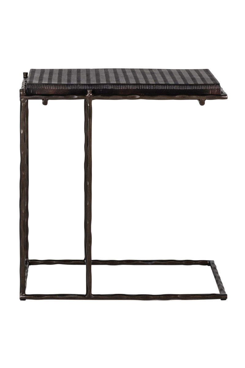 Black Aluminum Sofa Table | OROA Ventana | Oroa.com