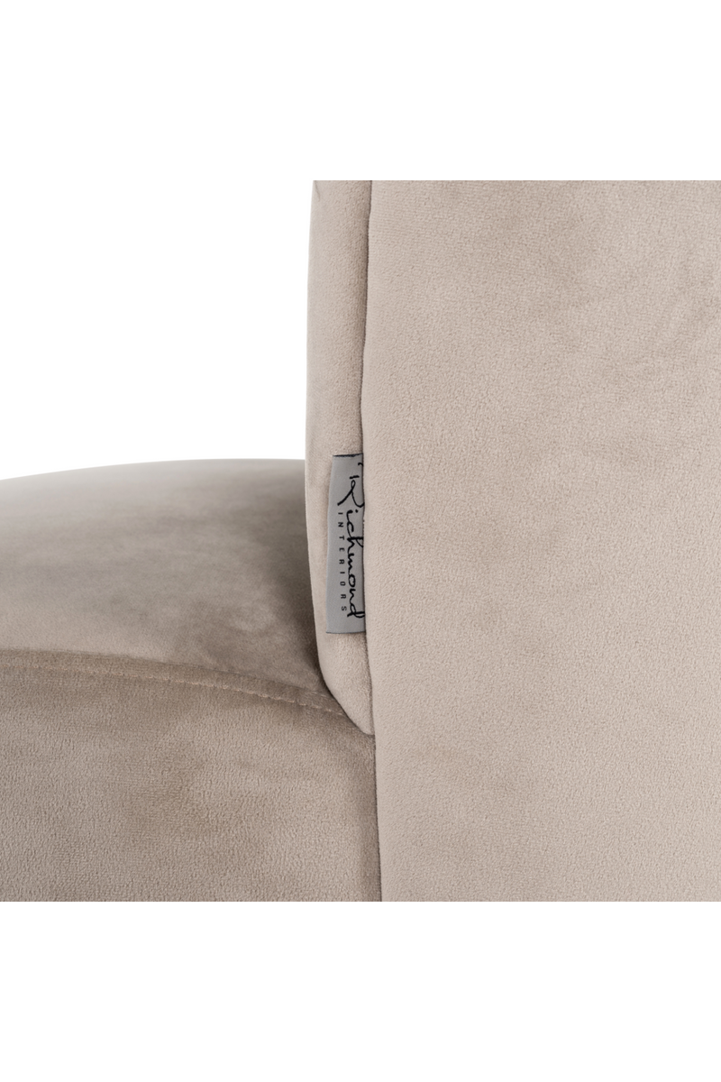 Chaise de salle à manger en velours | Richmond Pippa | Meubleluxe.fr