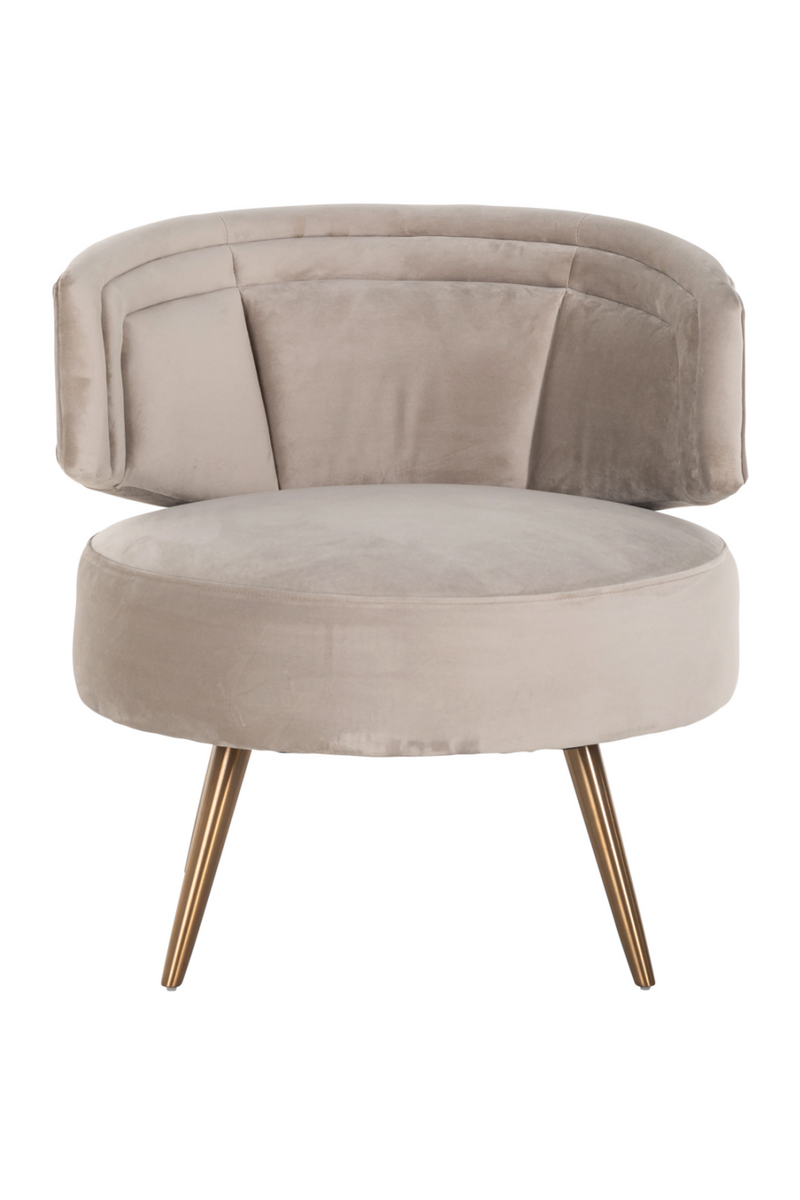 Fauteuil en velours noir | Richmond Hazel | Meubleluxe.fr