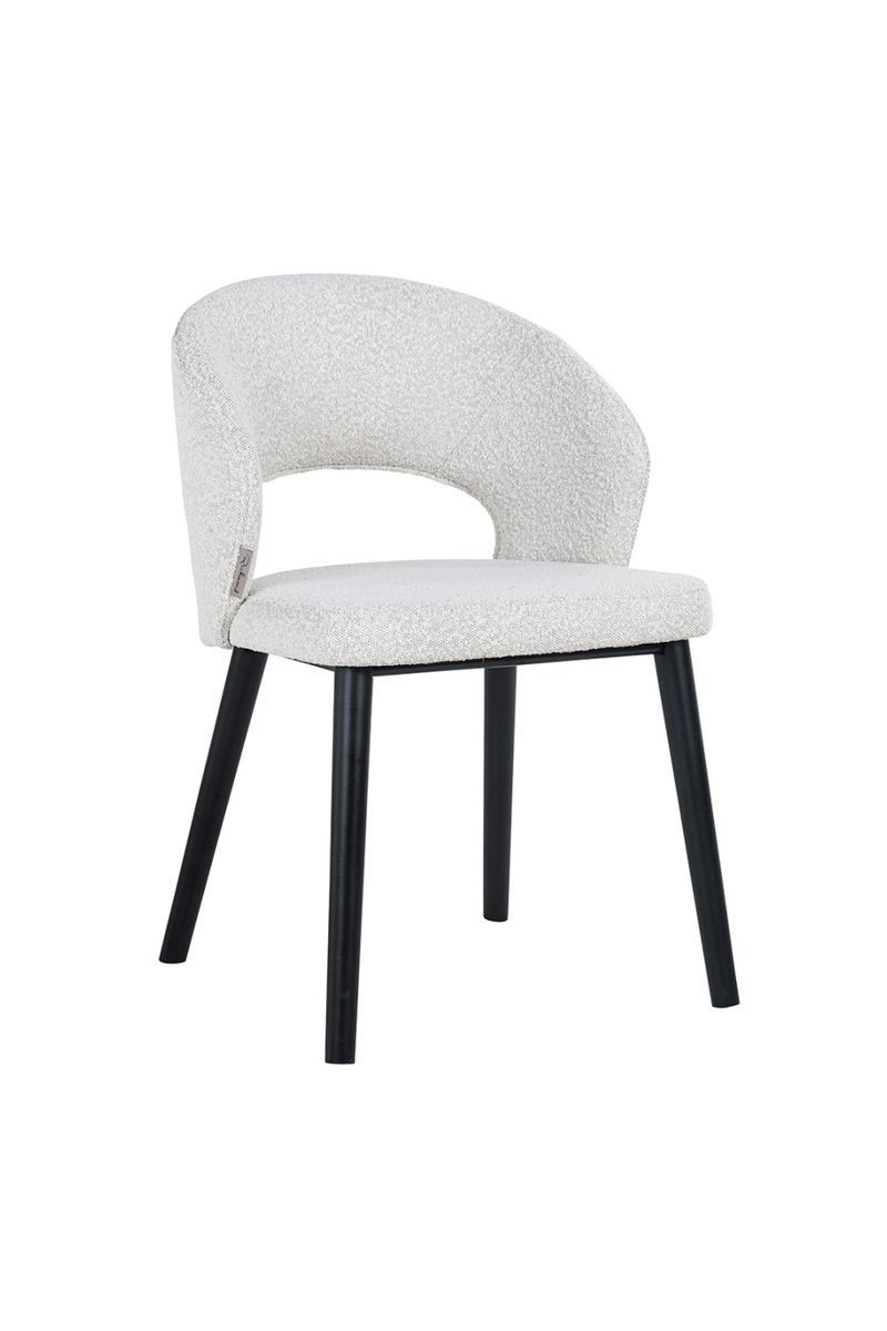 Chaise de salle à manger en tissu chenille | Richmond Savoy | Meubleluxe.fr