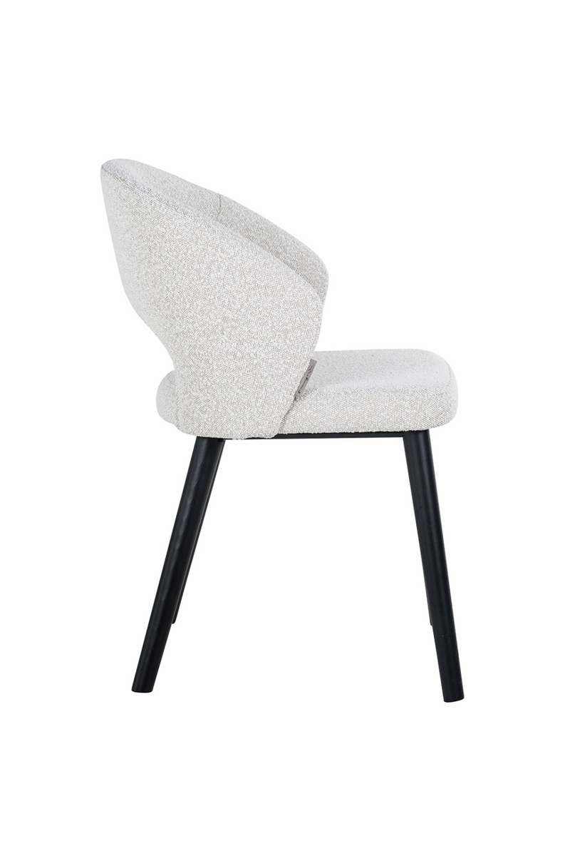 Chaise de salle à manger en tissu chenille | Richmond Savoy | Meubleluxe.fr